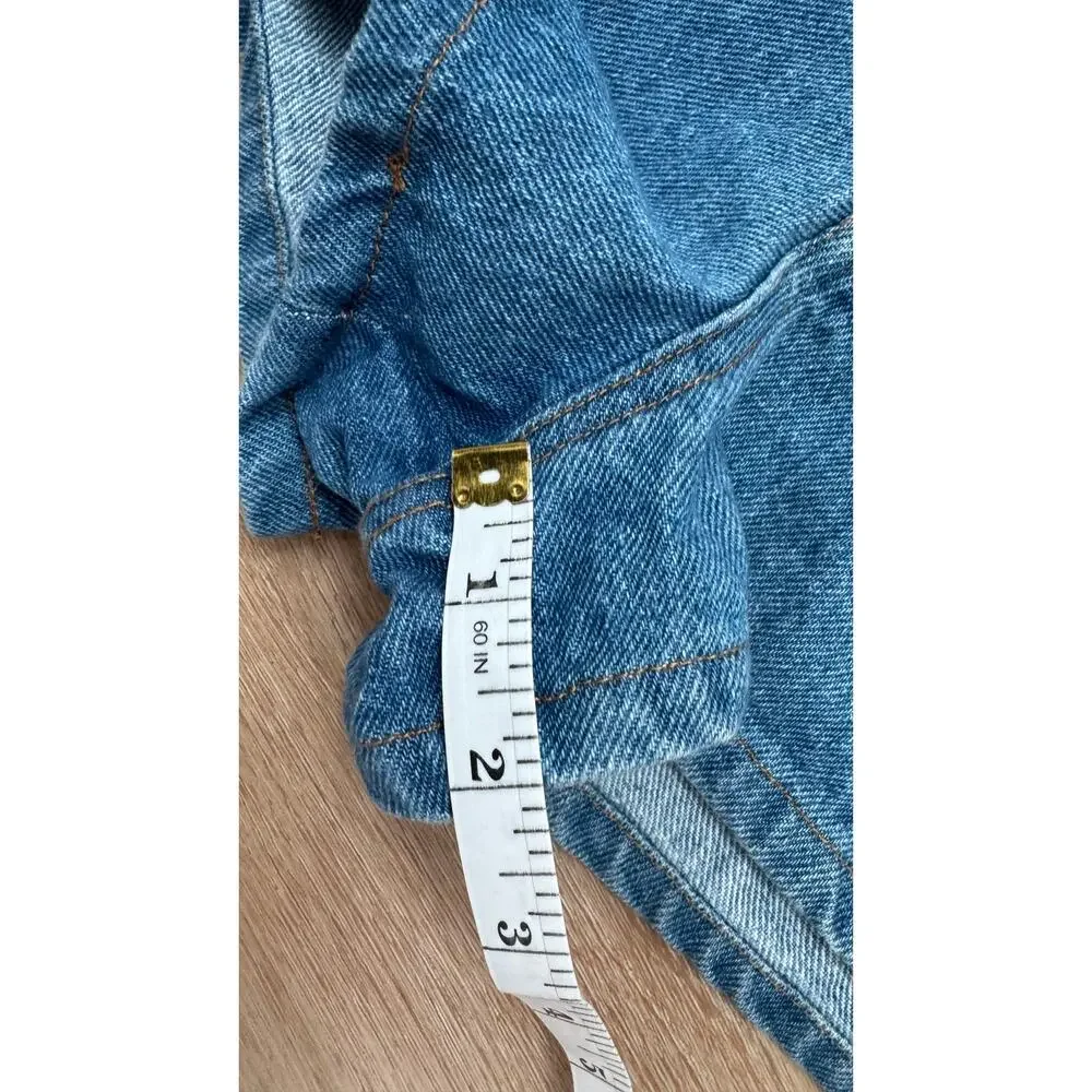 Mollusk Denim Shorts High Rise Blue Size XS - Picture 6 of 8
